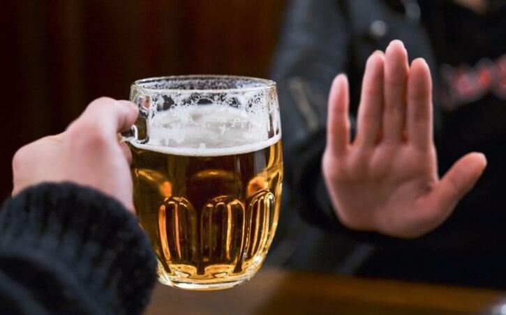Give up beer
