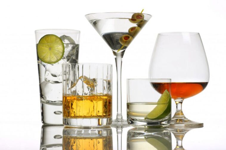 Alcoholic beverages, the safe dose of which depends on many factors